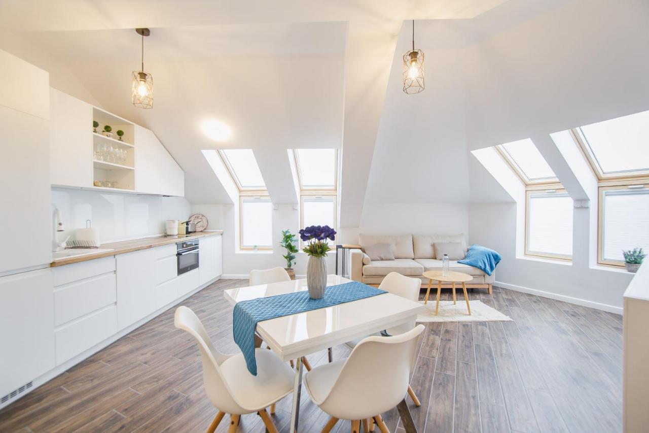 Skylight Loft Near City Center 拉迪亚 外观 照片