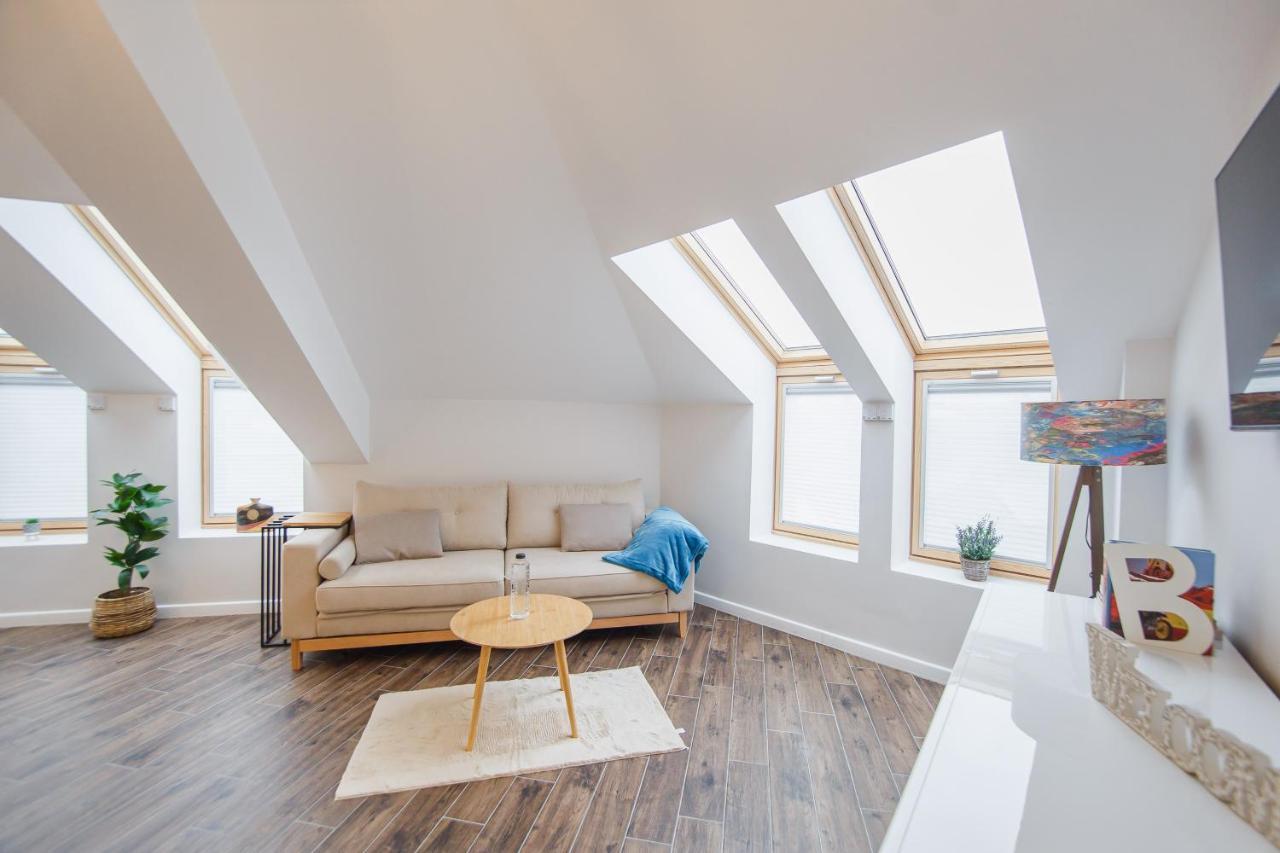 Skylight Loft Near City Center 拉迪亚 外观 照片